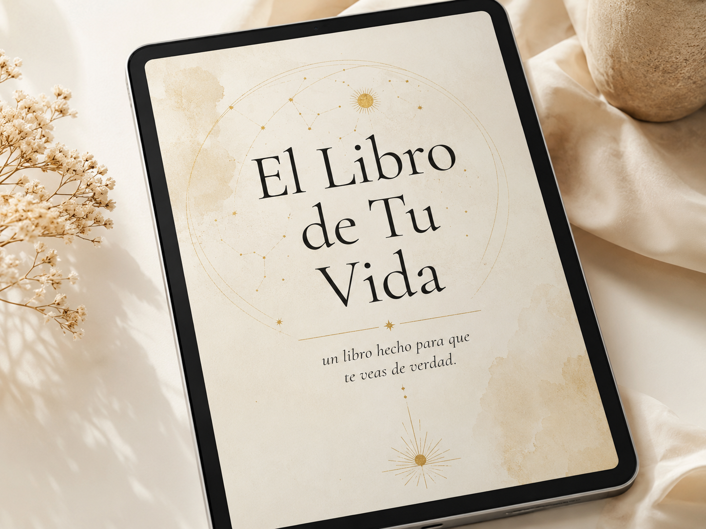 El Libro de Tu Vida en tablet